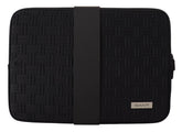 Gant Black Padded Pouch Bag Zipper Cover Sleeve Case